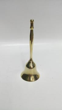 Campana Antigua Mano Bronce Maciza