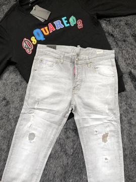 Jeans Dsquared White design