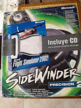 sidewinder precision 2 joystick Con simulador 2002