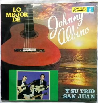 Lo mejor de Johnny Albino y su trío San Juan 3 LPs 1984 Acetato Vinilo LP