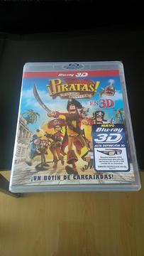 Pelicula Original Bluray 3D PIRATAS