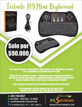 Teclado H9 Mini Keyboard