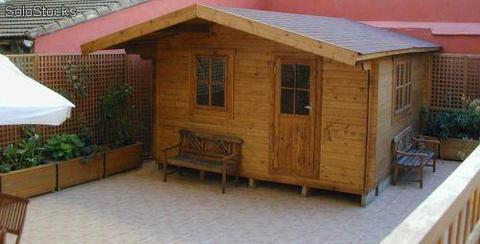 fabricación de casas en madera