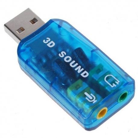 Tarjeta de sonido USB