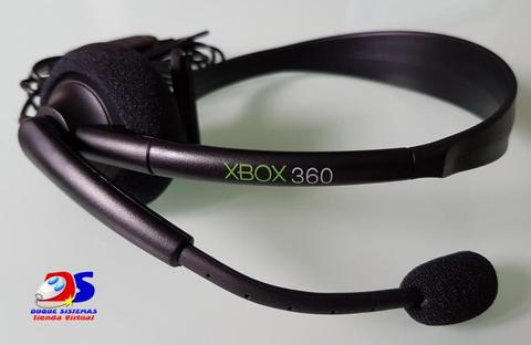 Diadema Audifono Y Microfono Para Xbox 360 Original