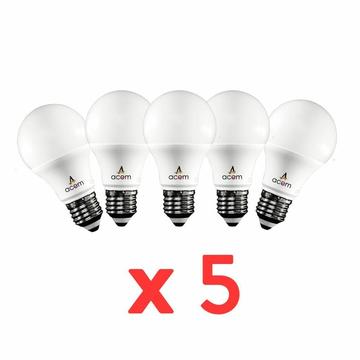 Kit Por 5 Bombillos Ahorradores LED De 9W, 12W o 14 W, Garantía 1 Año, Nuevos, Originales
