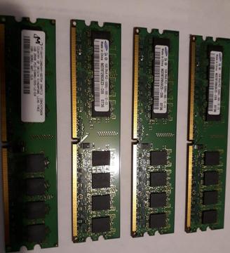 Memoria Ram 1gb Ddr2 Para Pc Original Dell Usado Fotos Reales