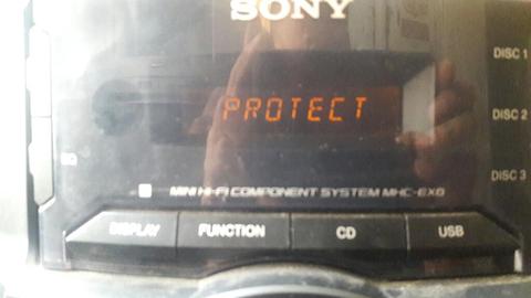 Cabezote Minicomponente Sony
