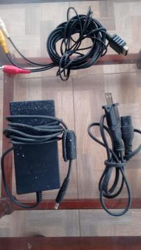 Cables AV y AC de Play 2 originales