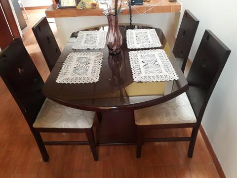 Comedor Ibg Mas Vidrio Templado