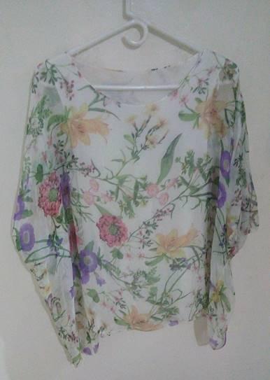 Blusa mujer flores