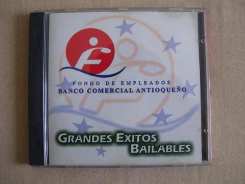 Grandes Éxitos Bailables 14 Temas Originales CD Sonido Digital en perfecto estado físico y cosmético Nuevos