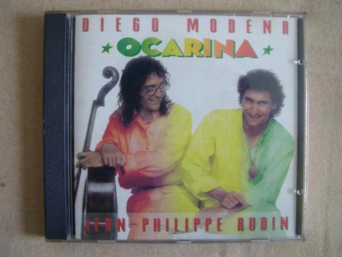 OCARINA DIEGO MODENA JEAN PHILIPPE AUDIN 12 Temas CD