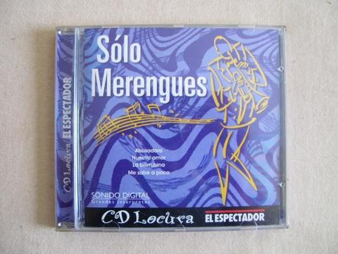 SOLO MERENGUES COLECCIÓN 12 TEMAS Artistas Originales