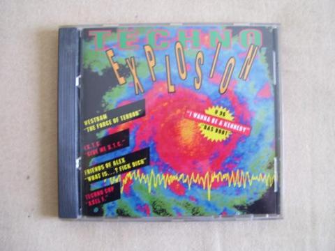 TECHNO EXPLOSION MÚSICA TECHNO 12 Temas Originales CD