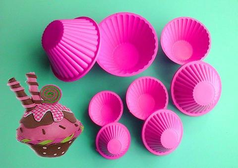 Molde Para Termoformar En Goma Eva Cupcake Muffins
