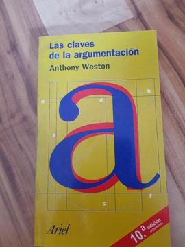 Las claves de la argumentación. Anthony Weston