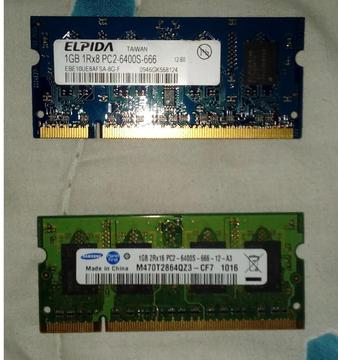 Memoria DDR2 de 1GB
