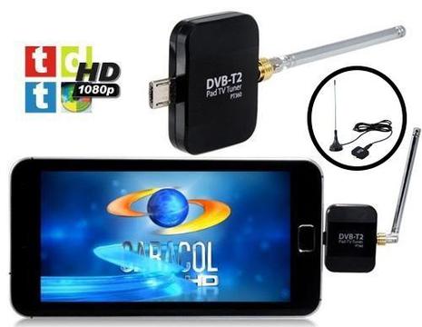 TDT Para Celulares Smartphones o Tablets Antena Portátil Decodificador DVBT2, Nuevos, Garantizados