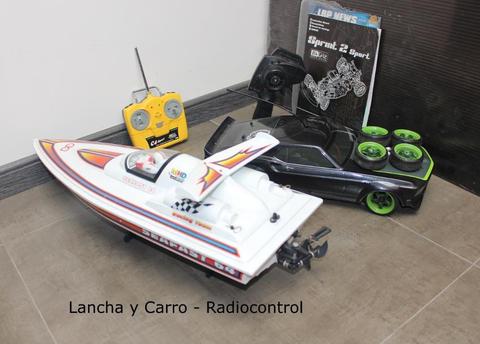 Venta de Garaje Lancha y Carro Radiocontrol