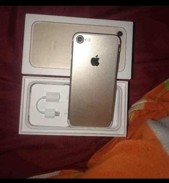 iPhone Siete 7 Dorado Nuevo en Caja