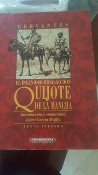 Libros Quijote de La Mancha Edi Panamericana , Libro La Hebra Aliske Webb, Libro Hannibal