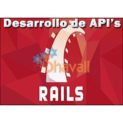 Vídeo Curso Desarrollo de APIs con Ruby On Rails en Español Referencia SKU: 701