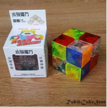 Cubo Rubik Moyu Yj Yupo 2x2x2 Speedcube Transparente