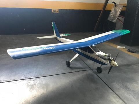 Aeromodelo avion a Gasolina Xtra Easy con accesorios Completo usado