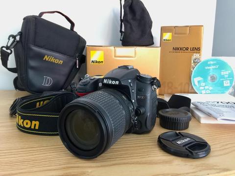 Camara Nikon D7000 Lente Dx 18105mm