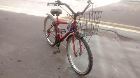 Bicicleta todo terreno marca Hissan