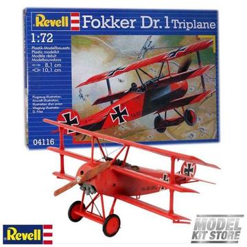 Revell De Alemania Fokker Dr.1 Pl Triplan baron rojo
