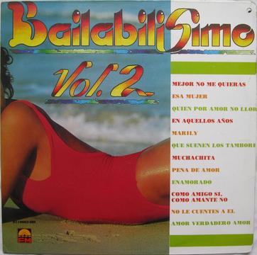 Bailabilisimo Vol. 2 1991 LP Vinilo Acetato