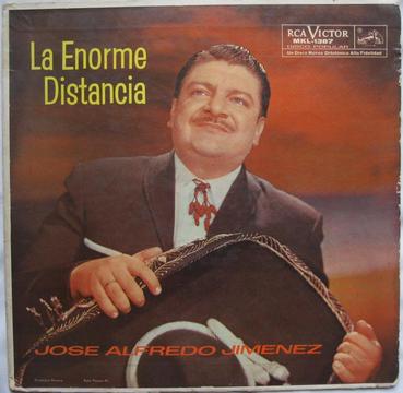 La Enorme Distancia Jose Alfredo Jimenez 1965 LP Vinilo