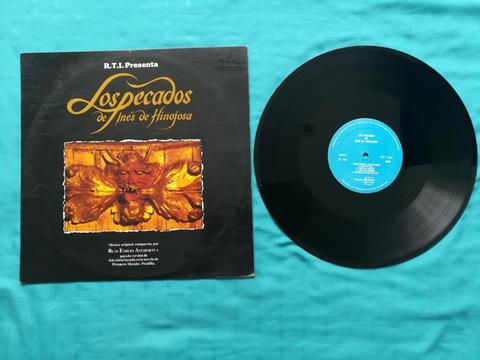 LP Los Pecados de Ines de Hinojosa 1988 banda sonora