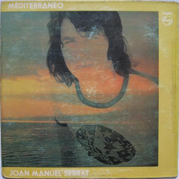 Mediterraneo Joan Manuel Serrat 1980 LP Vinilo Acetato