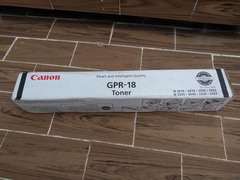 Toner Canon Ir 2016/2020 Cartucho Original Gpr18