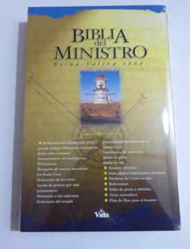 BIBLIA DEL MINISTRO REINA VALERA 1960