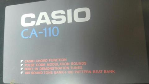 Organeta Casio Ca-110