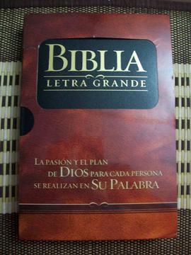 BIBLIA LETRA GRANDE RV 1909 GRUPO NELSON