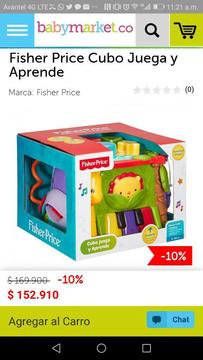 Cubo Fisher Price