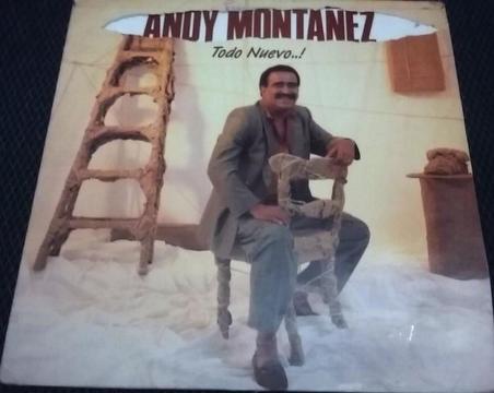 Andy Montañez Todo Nuevo LP Long Play, Vinilo, Acetato. Perfecto estado