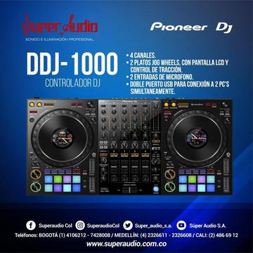 PIONEER DJ DDJ1000 Controlador profesional 4 canales
