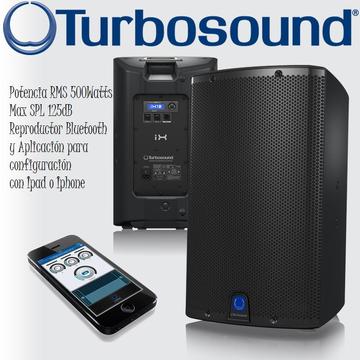 TURBOSOUND iX12 1000Watts transmisión audio por Bluetooth