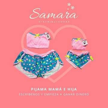 Pijama mujer y niña