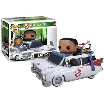 EXCLUSIVO!! Funko Pop Vehículo Funko Pop Cazafantasmas: Winston Zeddemore con Ecto1