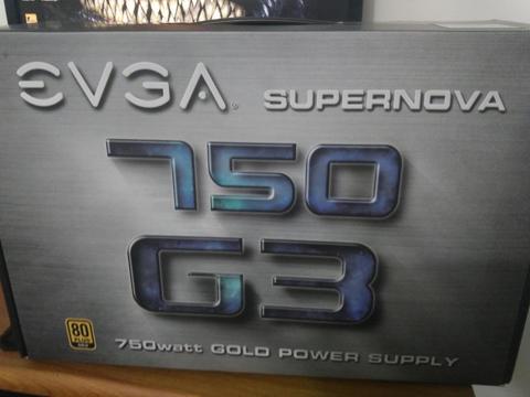 Fuente De Poder Evga Supernova 750w G3 Gold Modular