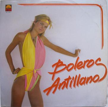 Boleros Antillanos Varios 1989 LP Acetato Vinilo