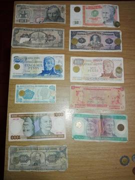 Vendo Colección de Monedas Y Billetes