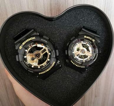 Relojes cassio Lovers collection pareja Gshock